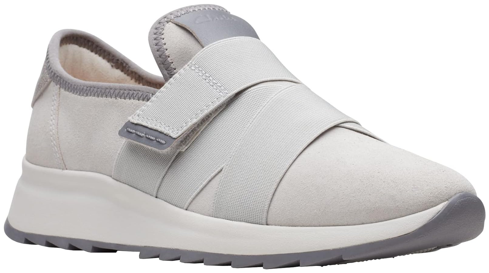 Amazon.com | Clarks Women's Dash Lite Strap Sneaker, Light